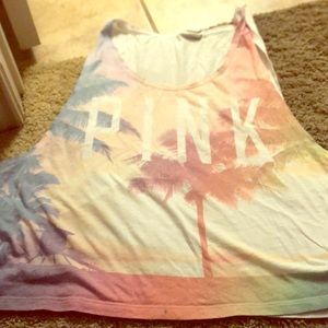 Pink tank top